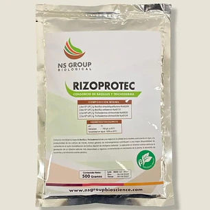 RIZOPROTEC / BIOCONSORCIO DE BACILLUS Y TRICHODERMA 500 gr - NUTRIFERT