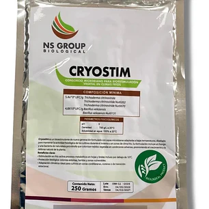 CRYOSTIM / CONSORCIO MICROBIANO PARA BIOESTIMULACIONVEGETAL EN CLIMAS FRIOS - 250 grs - NUTRIFERT