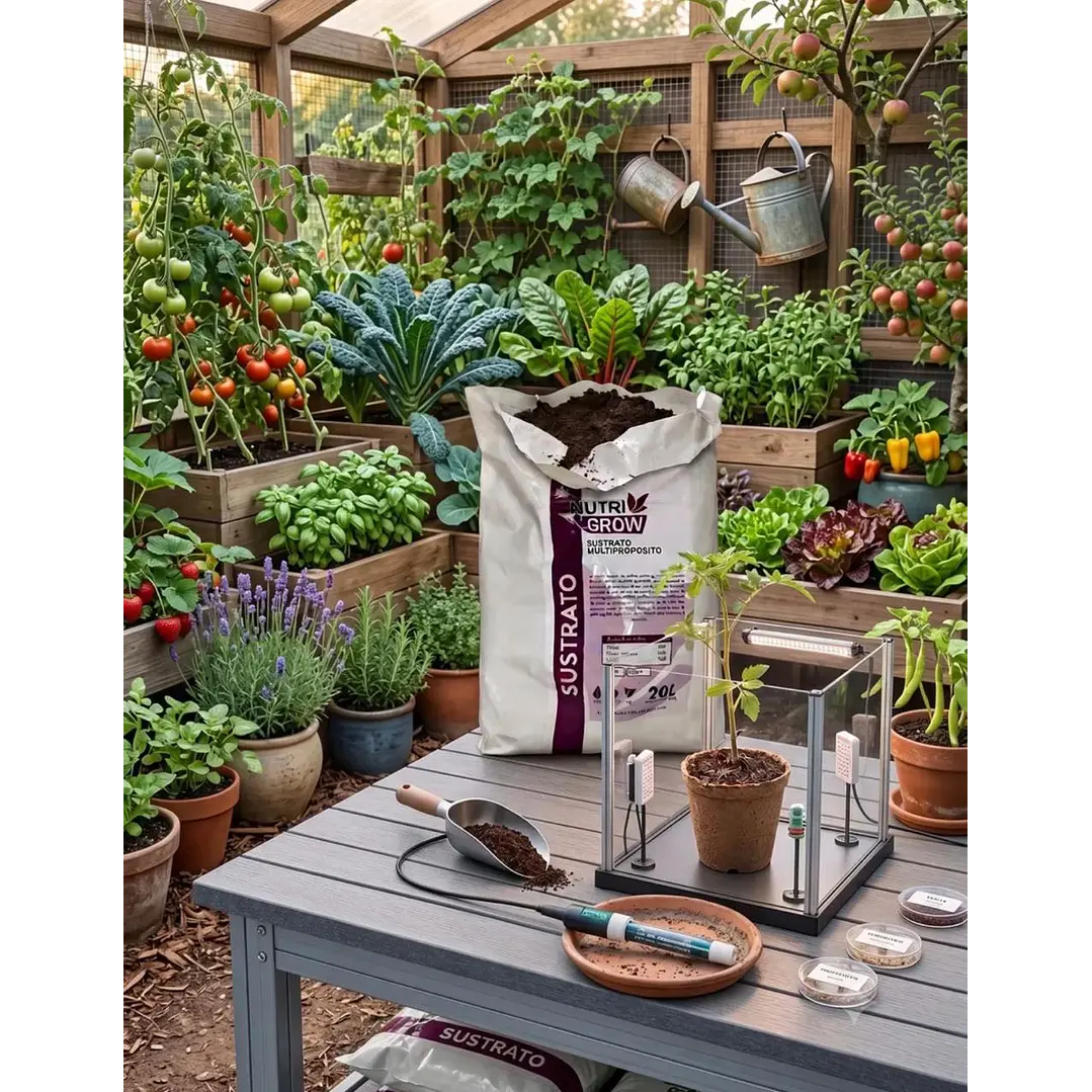SUSTRATO MULTIPROPÓSITO - ENVASE DE 20 LITROS - NUTRIGROW 4