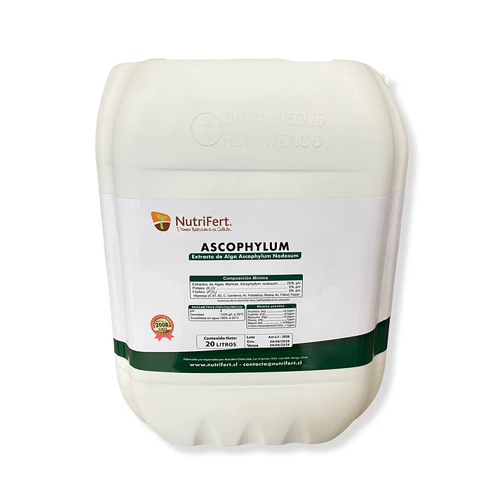 BIOESTIMULANTE ASCOPHYLUM 20 LITROS NUTRIFERT  1