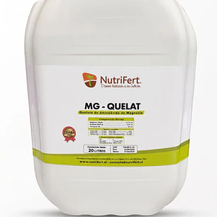 BIOESTIMULANTE MG-QUELAT / MAGNESIO QUELATADO 20 LITROS - NUTRIFERT