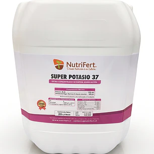 BIOESTIMULANTE SUPER POTASIO 37 - 20 LITROS NUTRIFERT 