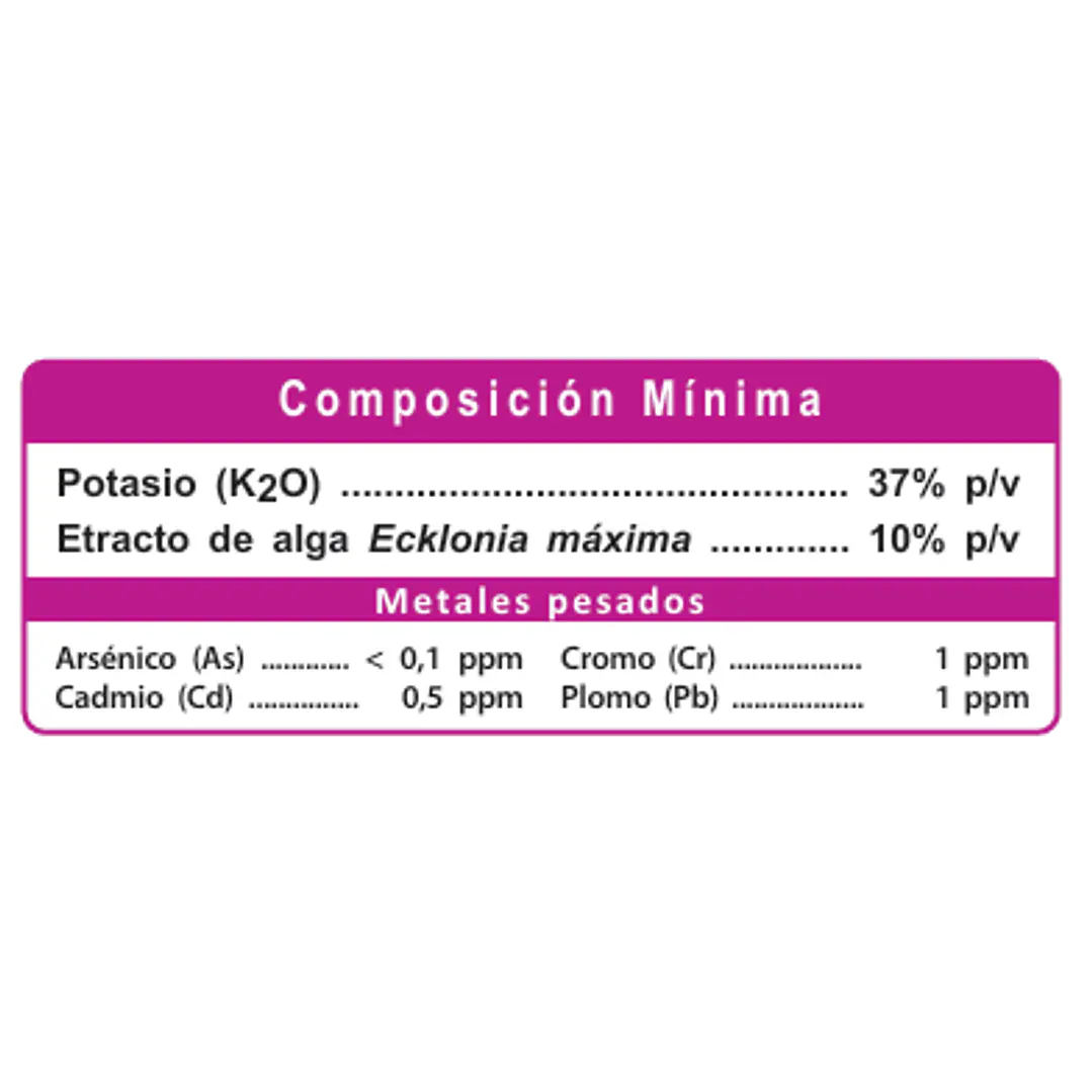 BIOESTIMULANTE SUPER POTASIO 37 - 20 LITROS NUTRIFERT  2