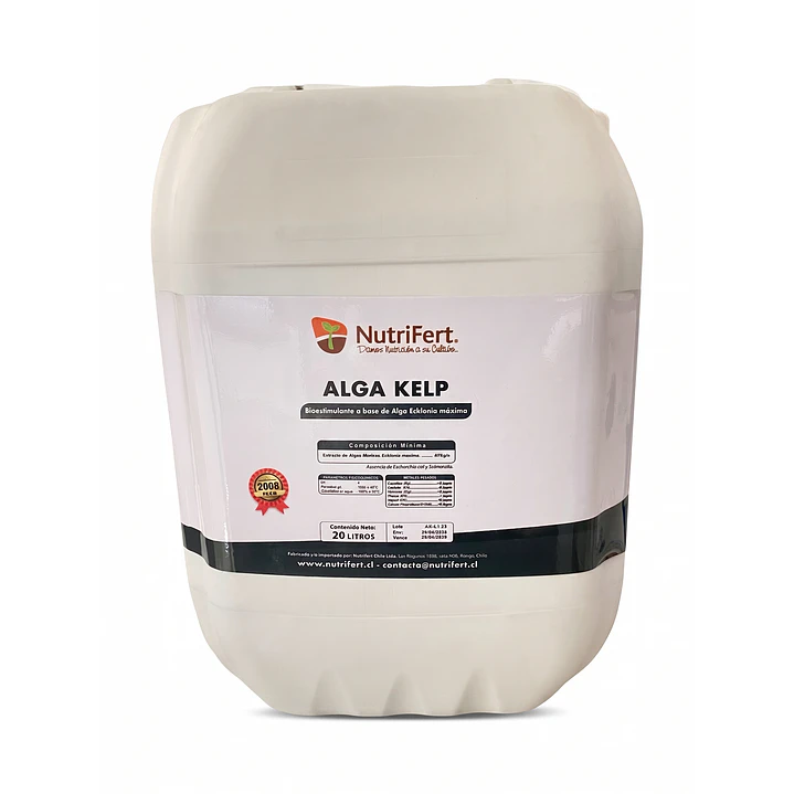 BIOESTIMULANTE ALGA KELP ECKLONIA MAXIMA 42% - 20 LITROS NUTRIFERT  1