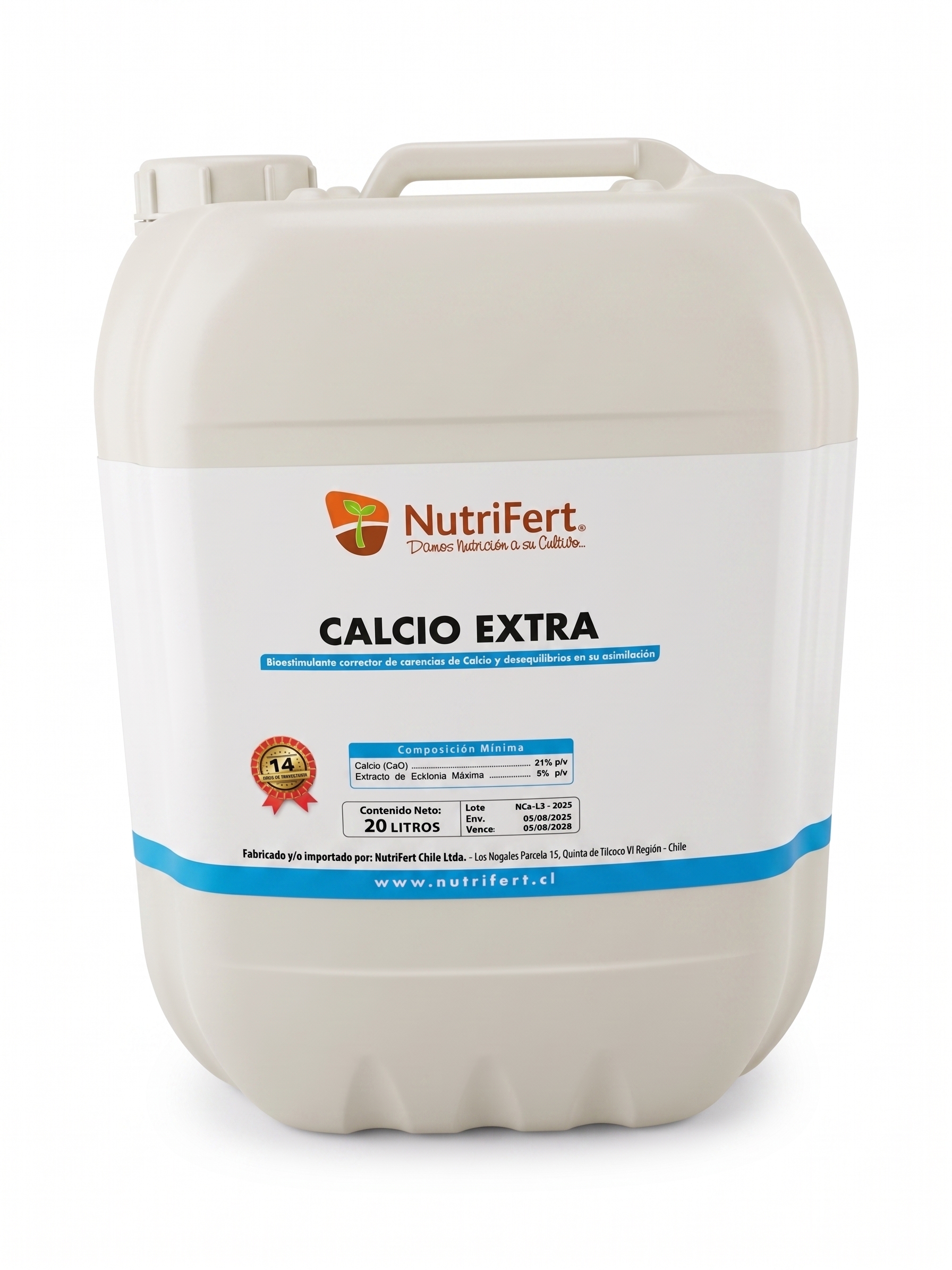 BIOESTIMULANTE CALCIO EXTRA 20 LITROS NUTRIFERT