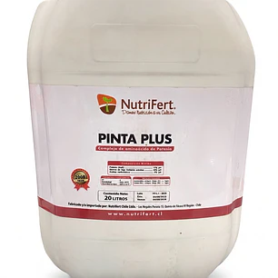 BIOESTIMULANTE PINTA PLUS, POTASIO CON ALGAS Y ACIDOS CARBOXILICOS - 20 LITROS NUTRIFERT 