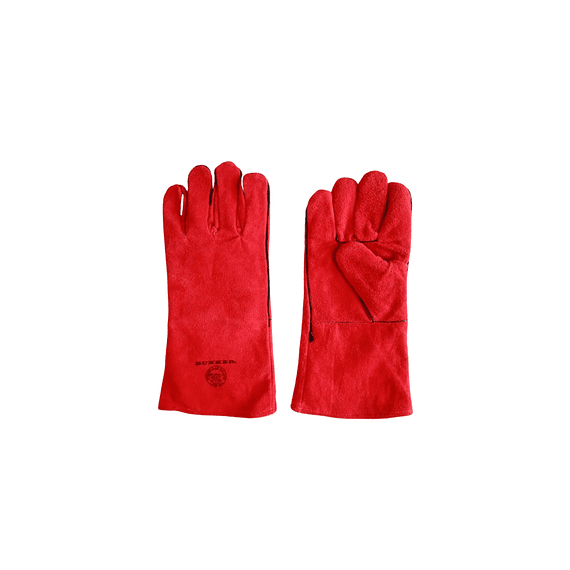 Guantes Soldador Rojo