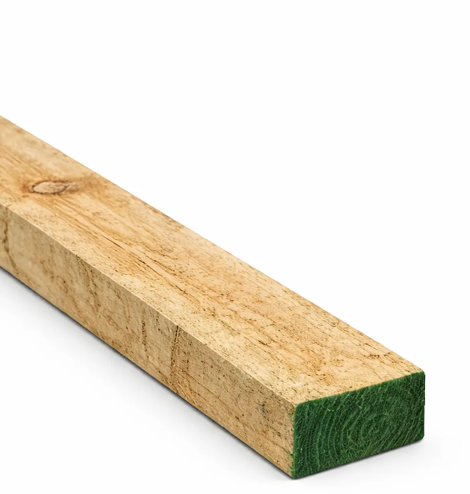 PINO VERDE BRUTO 1X2X3,20MT 1