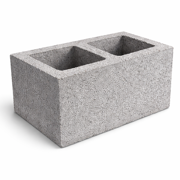 BLOQUE CEMENTO 19X19X39CM LISO 1