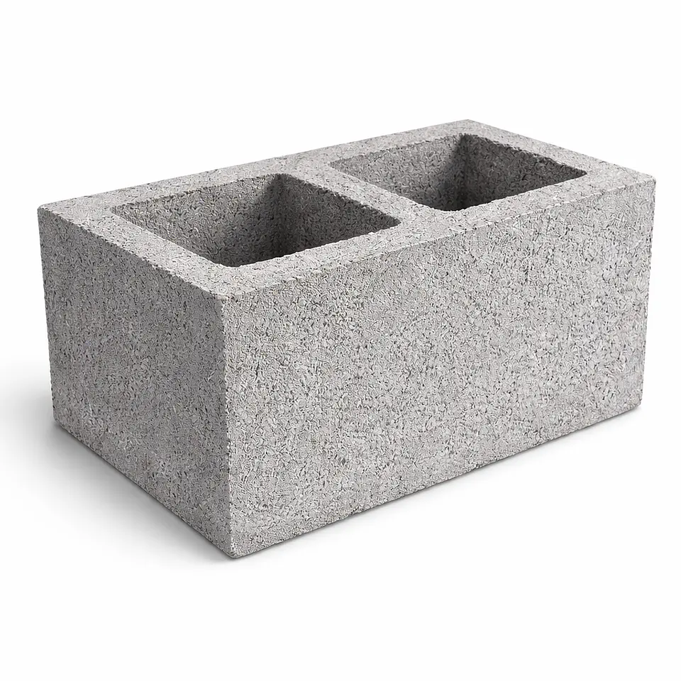 BLOQUE CEMENTO 19X19X39CM LISO 1