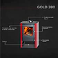 Calefactor a Leña Bosca Gold 380 Burdeo CERT - Miniatura 4