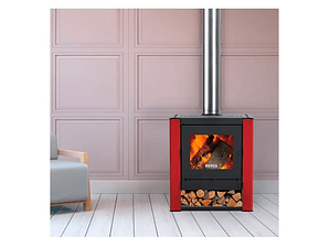 Calefactor a Leña Bosca Gold 500 Burdeo CERT – Máxima Potencia y Gran Cobertura