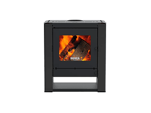 Calefactor a Leña Bosca Gold 500 Charcoal CERT – Máxima Potencia y Alto Rendimiento