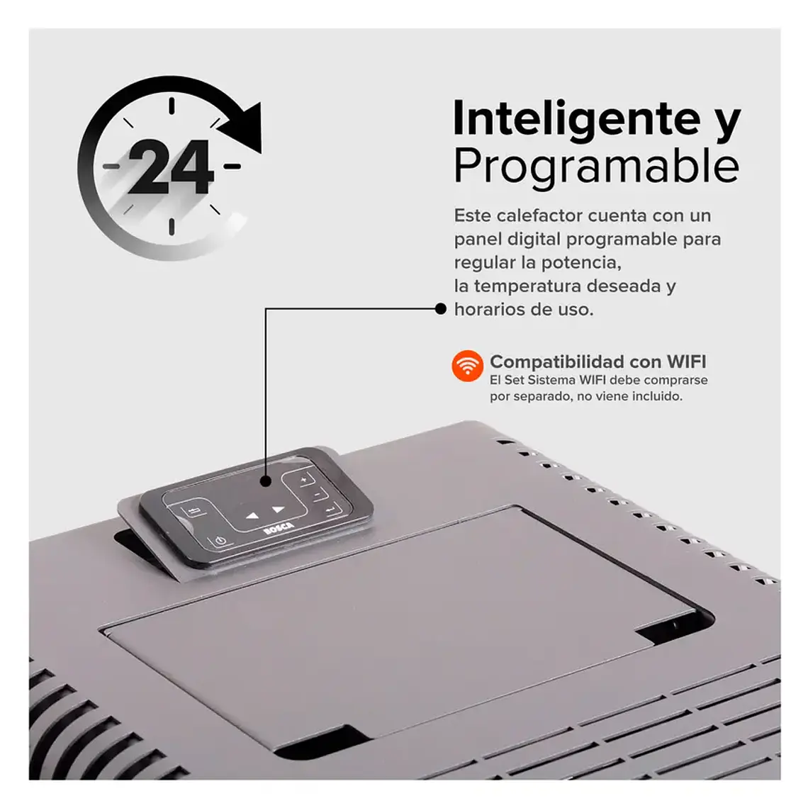 Calefactor a Pellet Bosca Hera + – Eficiencia Automática y Bajo Consumo 5