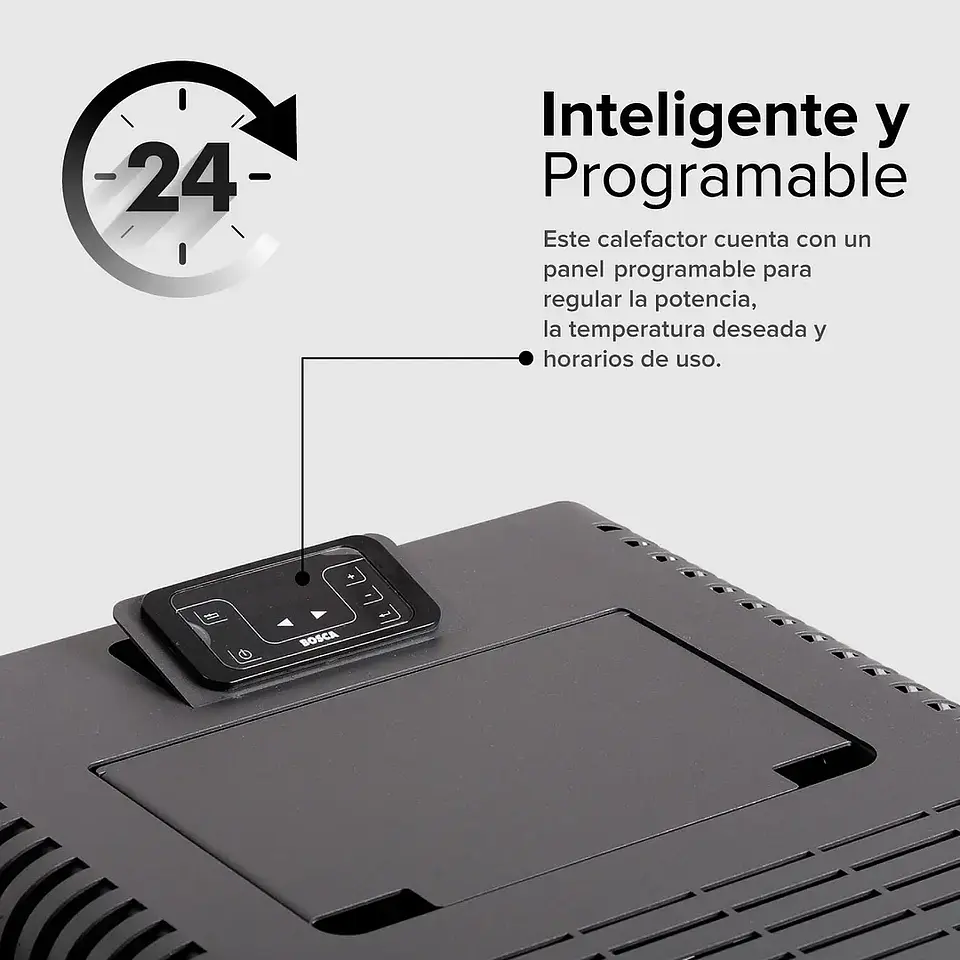 Calefactor a Pellet Bosca Black Vision Negro – Diseño Panorámico y Alta Eficiencia 13