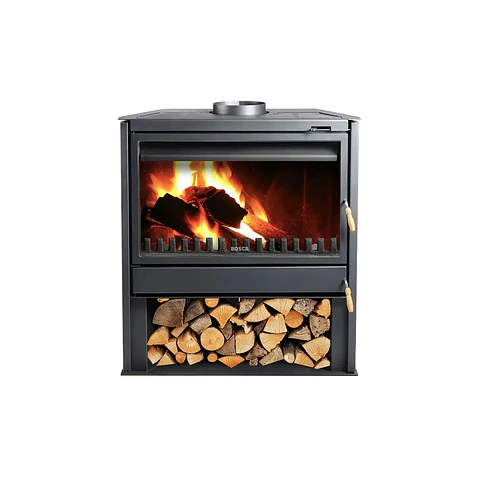 Calefactor Bosca a Leña Chimenea 850 FS – 27 kW | Alto rendimiento para grandes superficies