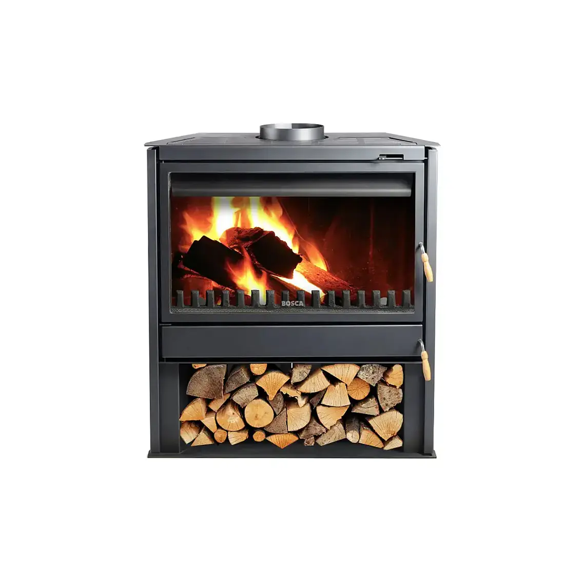 Calefactor Bosca a Leña Chimenea 850 FS – 27 kW | Alto rendimiento para grandes superficies 2