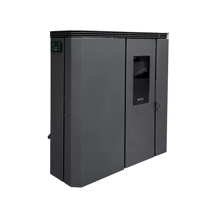 Calefactor Bosca a Pellet FIT 9 Charcoal | Diseño slim, alto rendimiento y bajo consumo 3