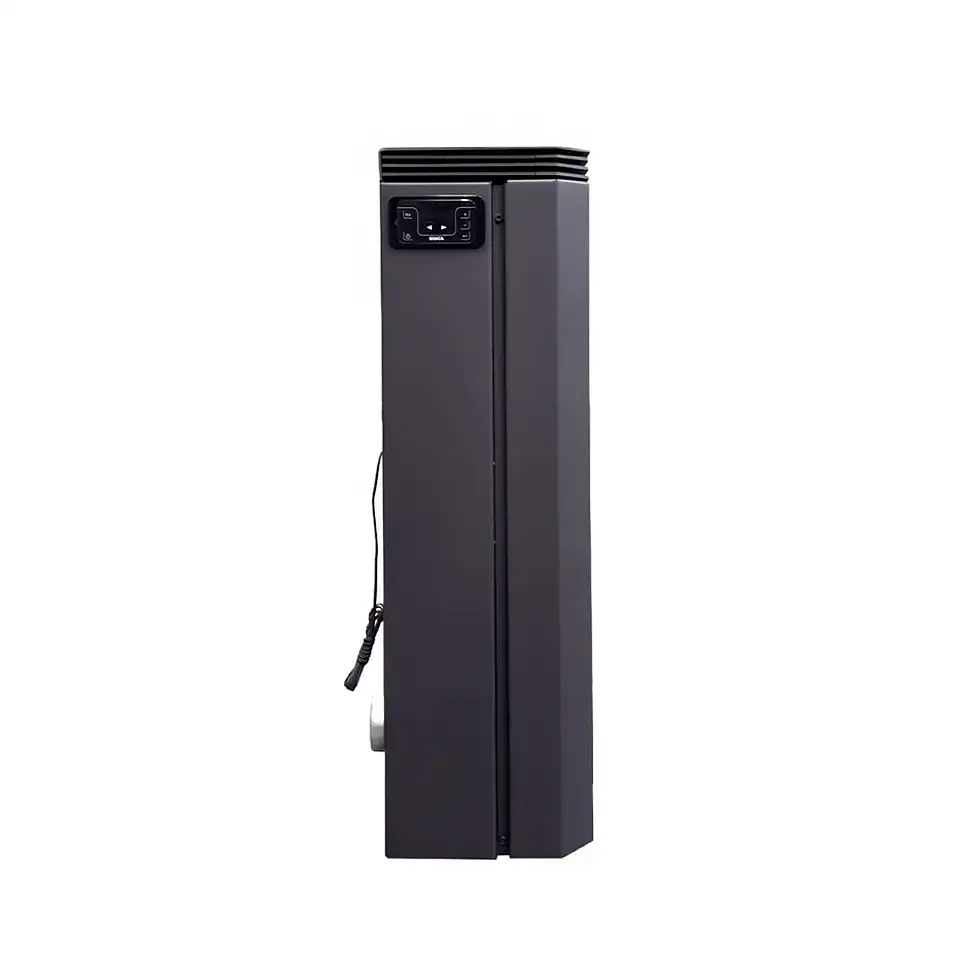 Calefactor Bosca a Pellet FIT 9 Charcoal | Diseño slim, alto rendimiento y bajo consumo 4