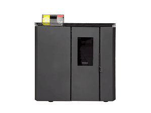 Calefactor Bosca a Pellet FIT 9 Charcoal | Diseño slim, alto rendimiento y bajo consumo