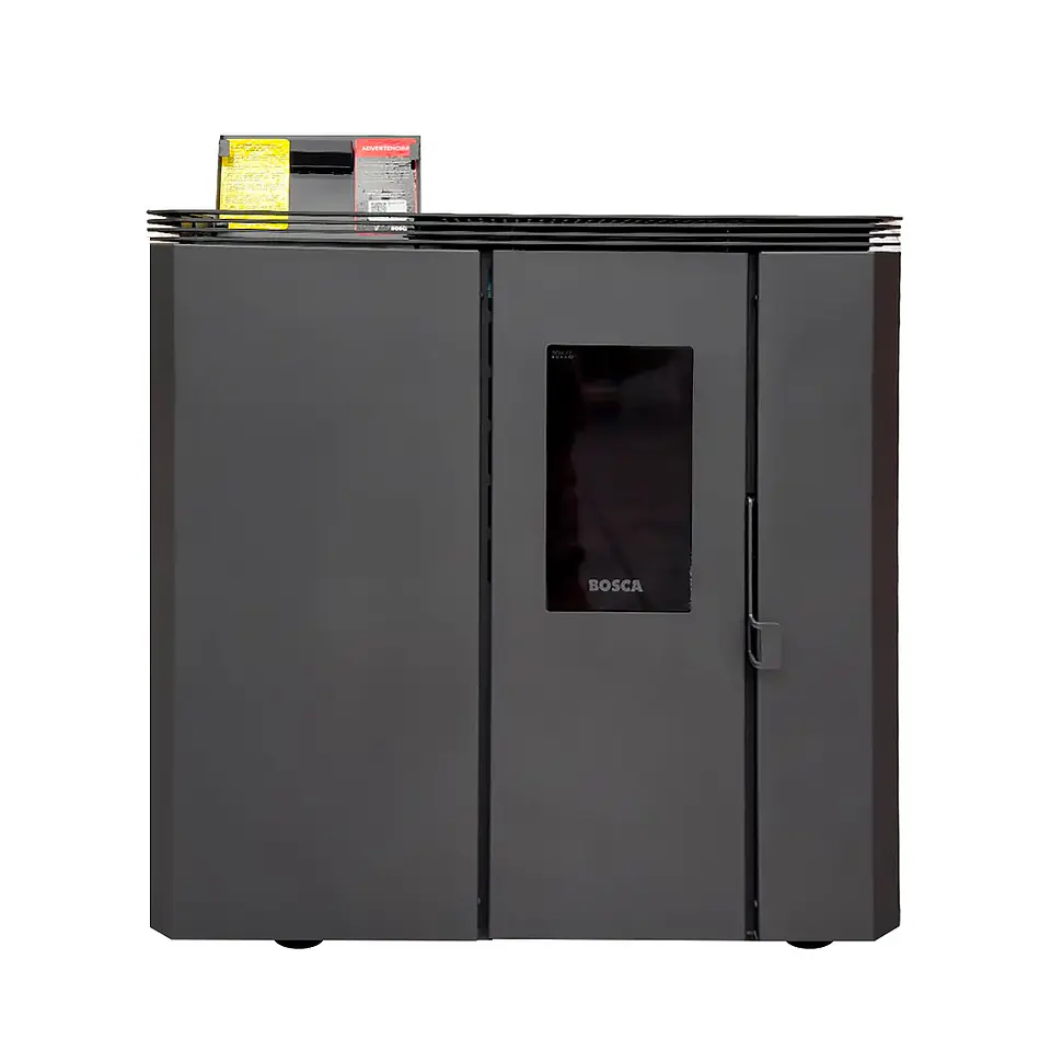 Calefactor Bosca a Pellet FIT 9 Charcoal | Diseño slim, alto rendimiento y bajo consumo 1