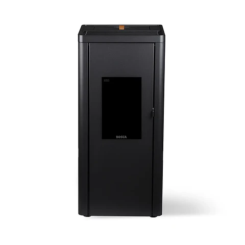 Estufa a Pellet Silenzio Black Vision | Calefacción eficiente, silenciosa y moderna