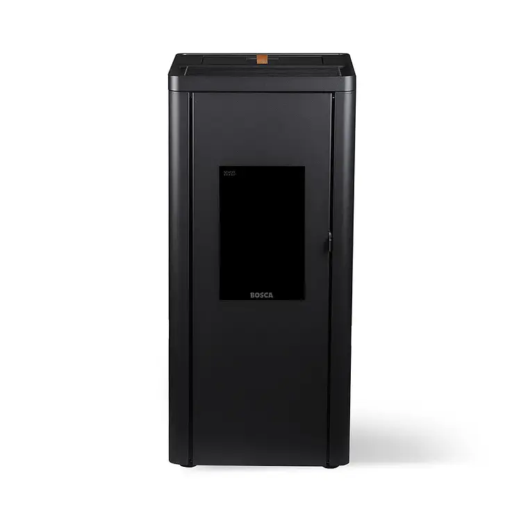 Estufa a Pellet Silenzio Black Vision | Calefacción eficiente, silenciosa y moderna 1