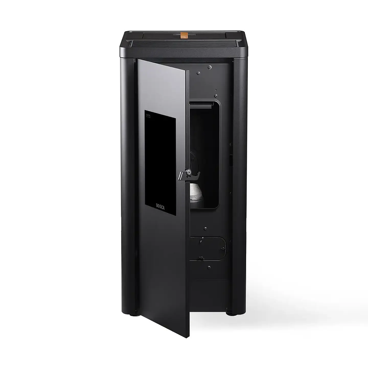 Estufa a Pellet Silenzio Black Vision | Calefacción eficiente, silenciosa y moderna 2