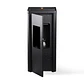 Estufa a Pellet Silenzio Black Vision | Calefacción eficiente, silenciosa y moderna - Miniatura 2