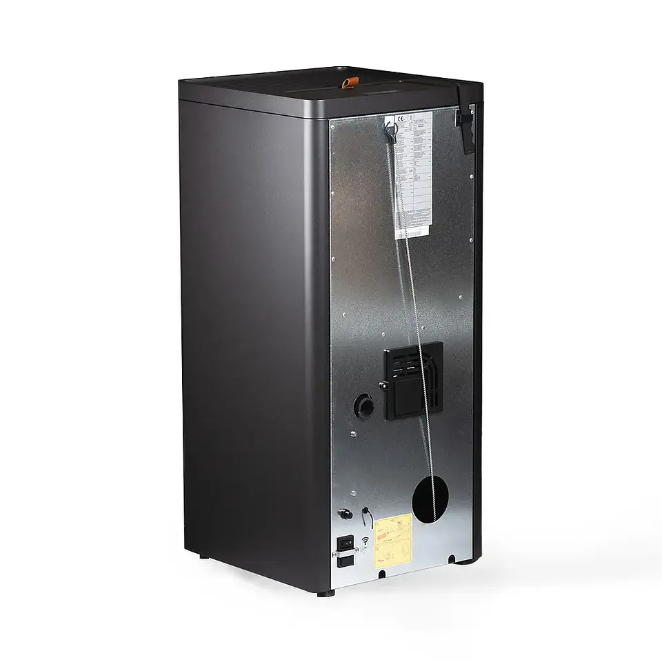 Estufa a Pellet Silenzio Black Vision | Calefacción eficiente, silenciosa y moderna 5