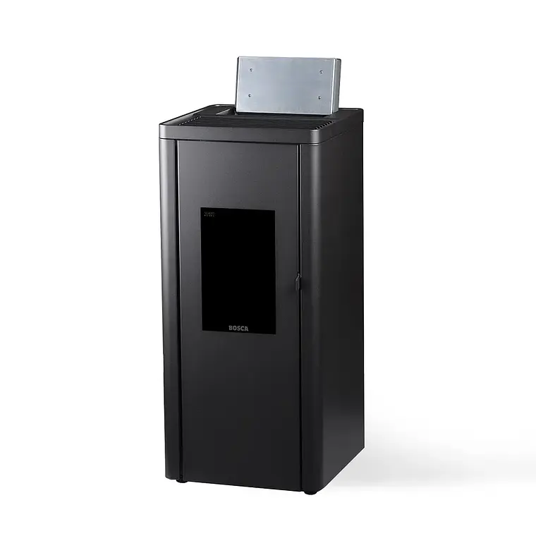 Estufa a Pellet Silenzio Black Vision | Calefacción eficiente, silenciosa y moderna 7