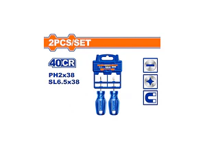 SET 02 DESTORNILLADORES 38MM
