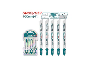 SET DE 5 HOJAS TIPO U PARA MADERA 74MM