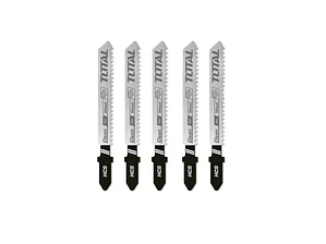 SET DE 5 HOJAS TIPO T  10TPI PARA MADERA 74MM Total