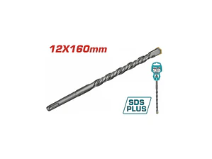 BROCA CEMENTO SDS PLUS 12 X 160 MM TOTAL