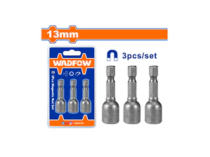 SET 3 TUERCAS MAGNETICAS HEXAGONAL 13MM