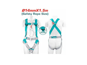 ARNES DE SEGURIDAD 1 PUNTO DE ENGANCHE 14mmX1.5m