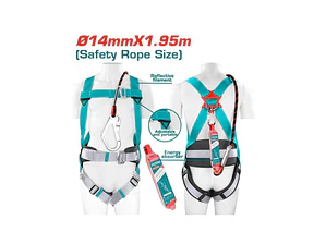 ARNES DE SEGURIDAD 3 PUNTOS DE ENGANCHE 14MMX1.95M