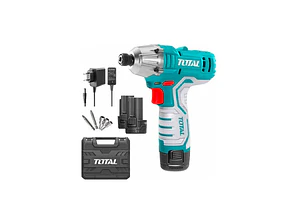 ATORNILLADOR DE IMPACTO INALAMBRICO 12V 100NM 2BATS+CARG+ACCS