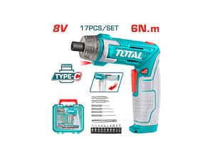 DESTORNILLADOR INALAMBRICO 6NM 8V+ACCS