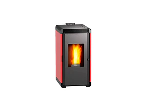 Calefactor a Pellet Bosca Hera + Roja Certificado – Estufa a Pellet Bosca Alto Rendimiento