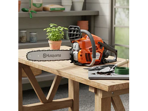 Motosierra Husqvarna 125 18″ 3/8 H37 – Motosierra a Gasolina Potente para Leña y Jardín (2024)