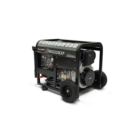 Motosoldador Diesel 3.5 kW con Partida Eléctrica TDWGD220EXP | Generador Soldadora Portátil