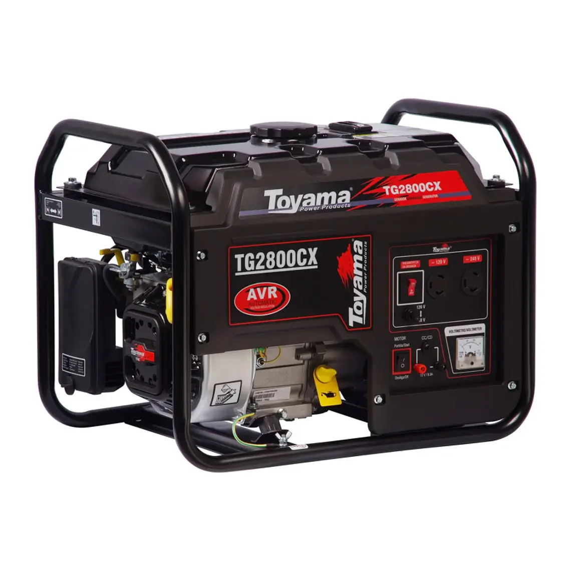 Generador Gasolina 2.3 kW TG2800CX-XP | Generador eléctrico portátil potente y económico 220V 2