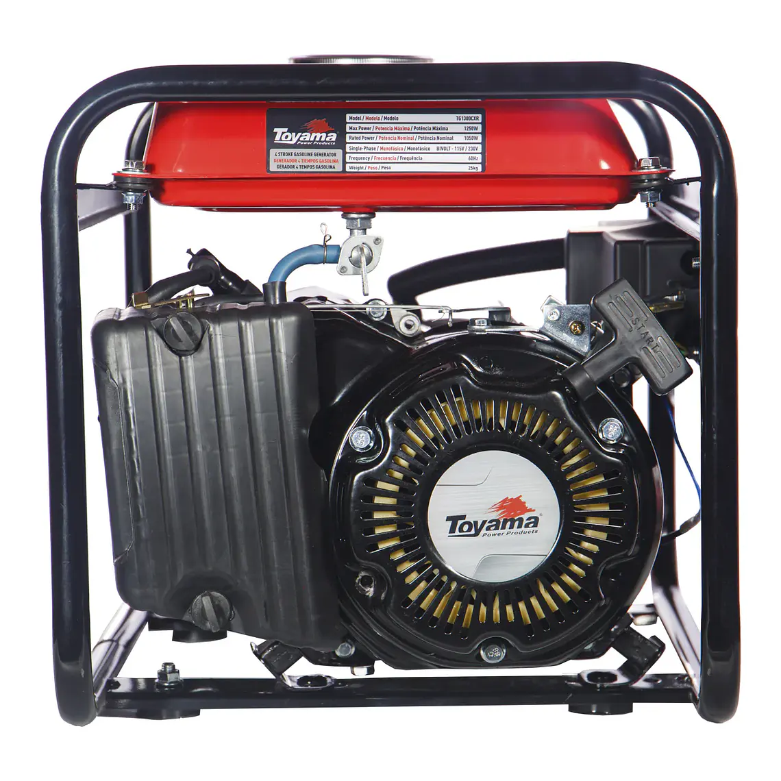 Generador Gasolina 1.1 kW TG1300-CXR | Generador eléctrico portátil económico para casa y emergencia 7