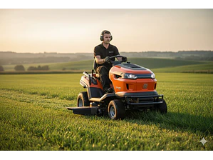 Tractor Cortacésped Husqvarna TS219TFM | Tractor corta pasto para jardines grandes y parcelas