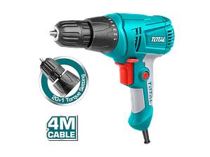 Taladro Atornillador 280W 10mm | Taladro eléctrico con mandril automático