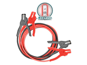 Cables para Puente 600A 3M con LED | Cables pasa corriente para auto