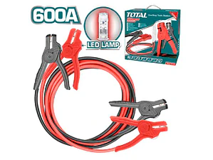 Cables para Puente 600A 3M con LED | Cables pasa corriente para auto