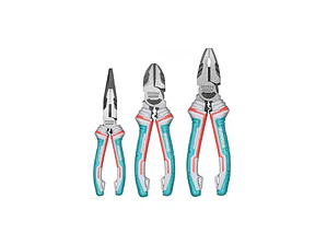 SET DE 3 ALICATES - COMBINADO INDUSTRIAL 30% AHORRO DE ESFUERZO